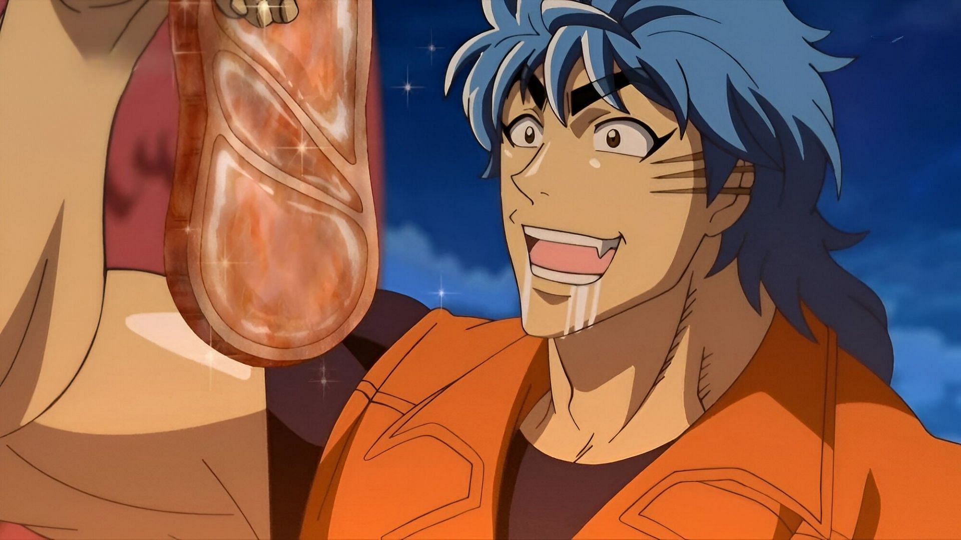 One of the anime characters obsessed with food, Toriko (Image via Toei Animation)